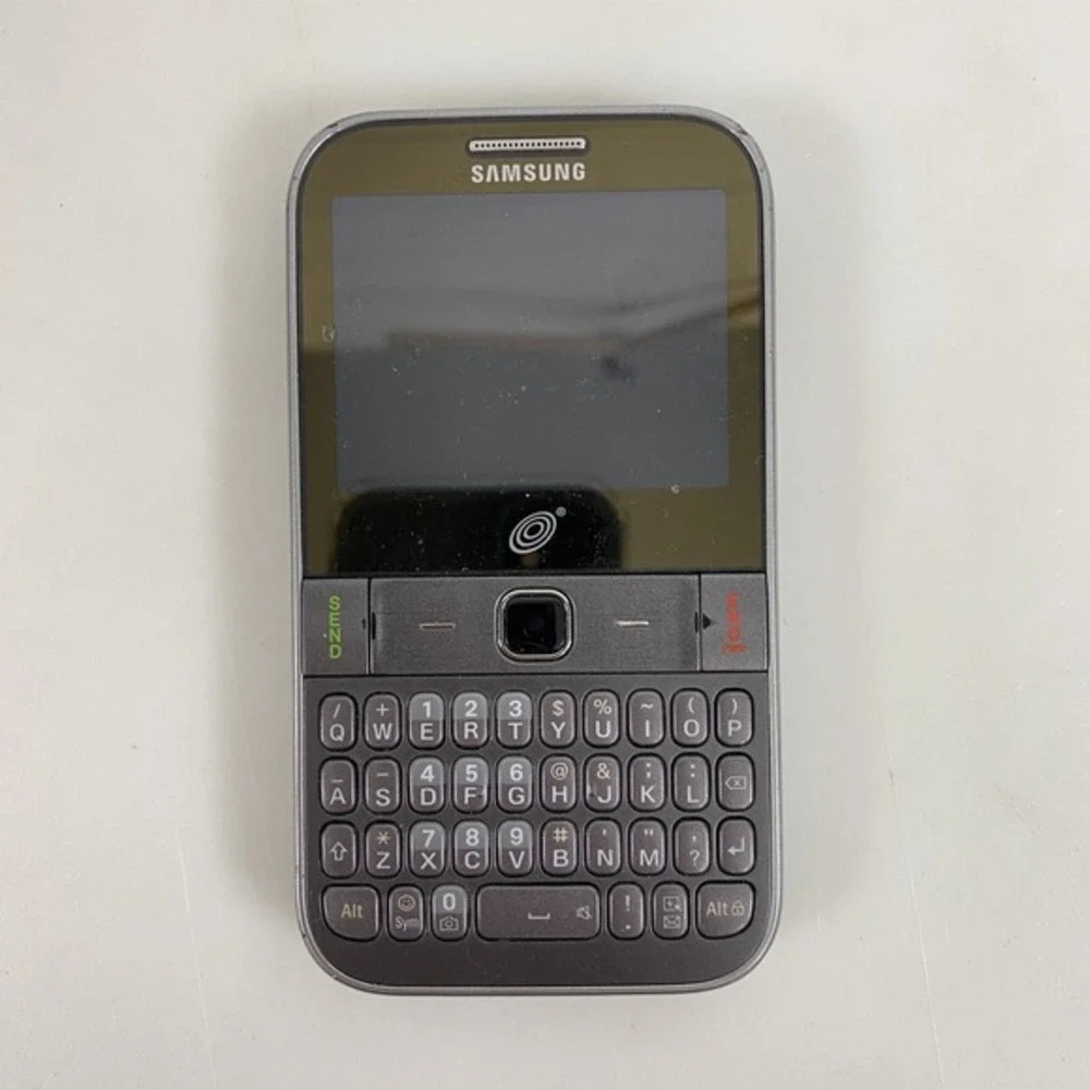 Samsung SGH-S390G Cell Phone Prepaid MetroPCS‎ Keyboard Phone Basic Mobile Gray